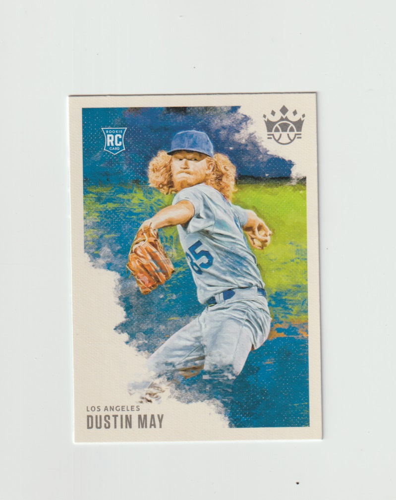 2020 Diamond Kings Rookie RC Card #73 Dustin May