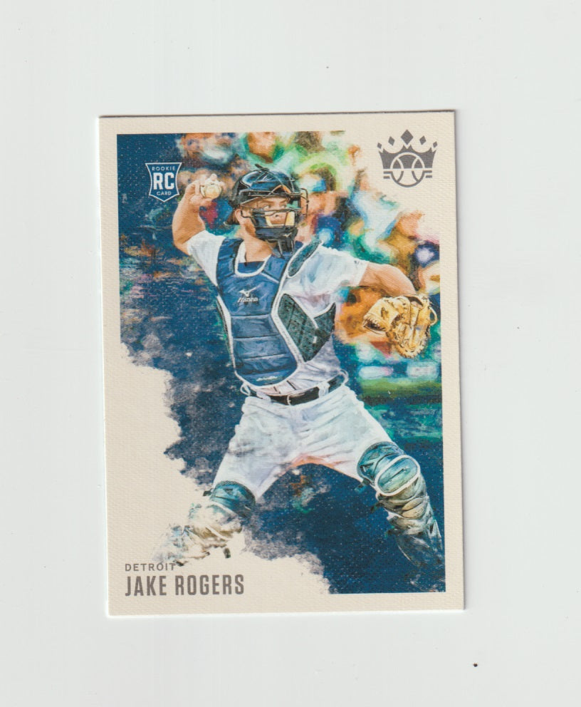 2020 Diamond Kings Rookie RC Card #75 Jake Rogers