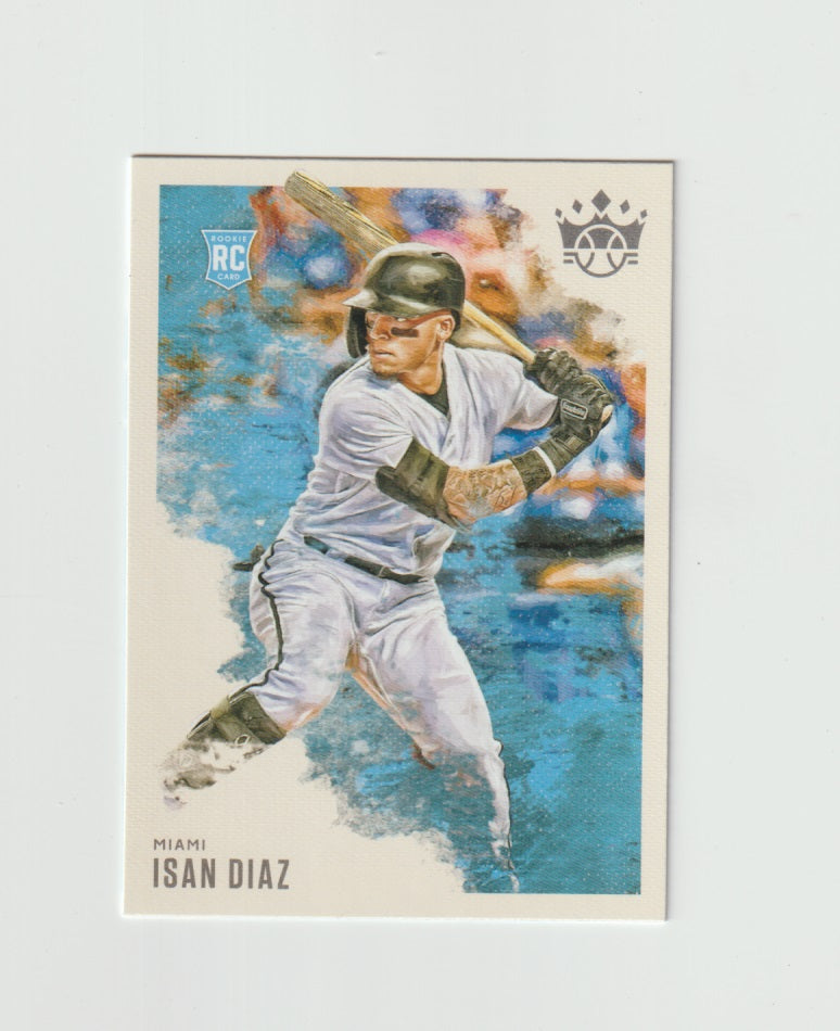 2020 Diamond Kings Rookie RC Card #81 Isan Diaz