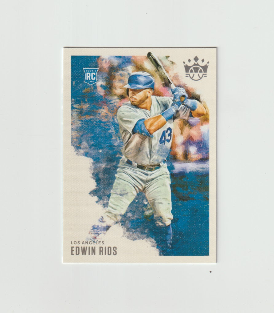 2020 Diamond Kings Rookie RC Card #91 Edwin Rios