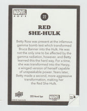 Load image into Gallery viewer, 2020 Marvel Ages Stickers #22 Red She-Hulk
