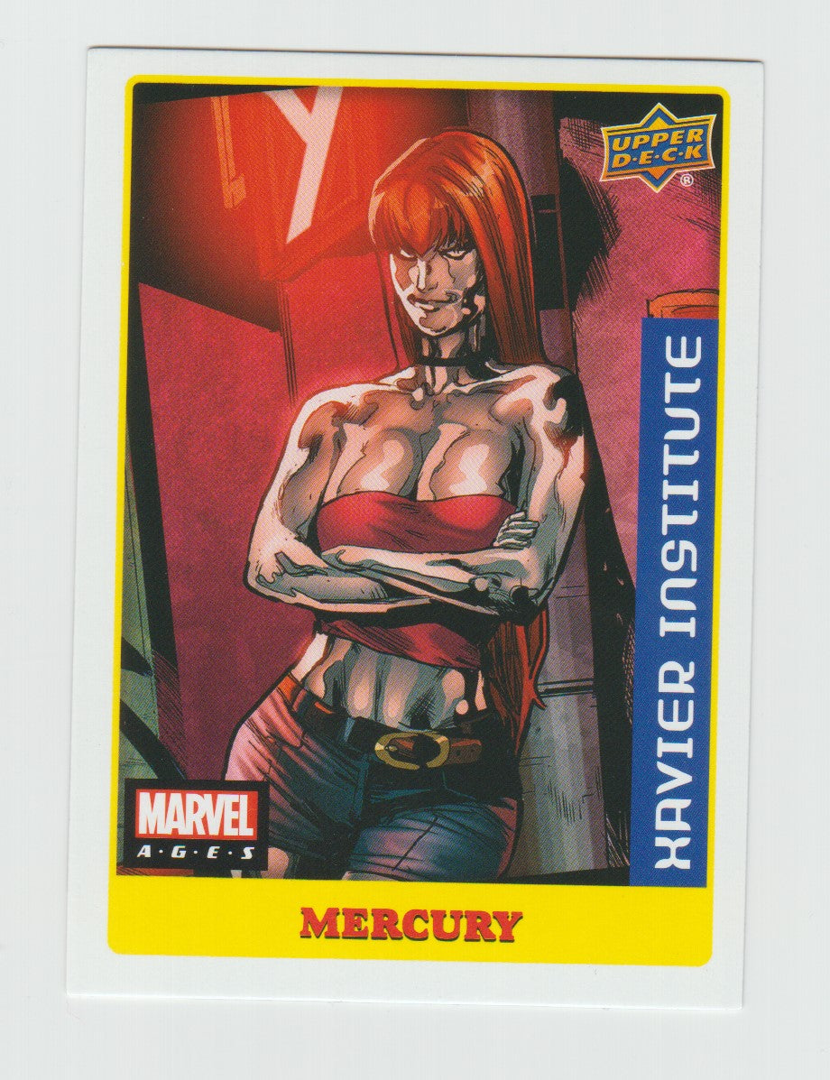 2020 Marvel Ages Stickers #48 Mercury
