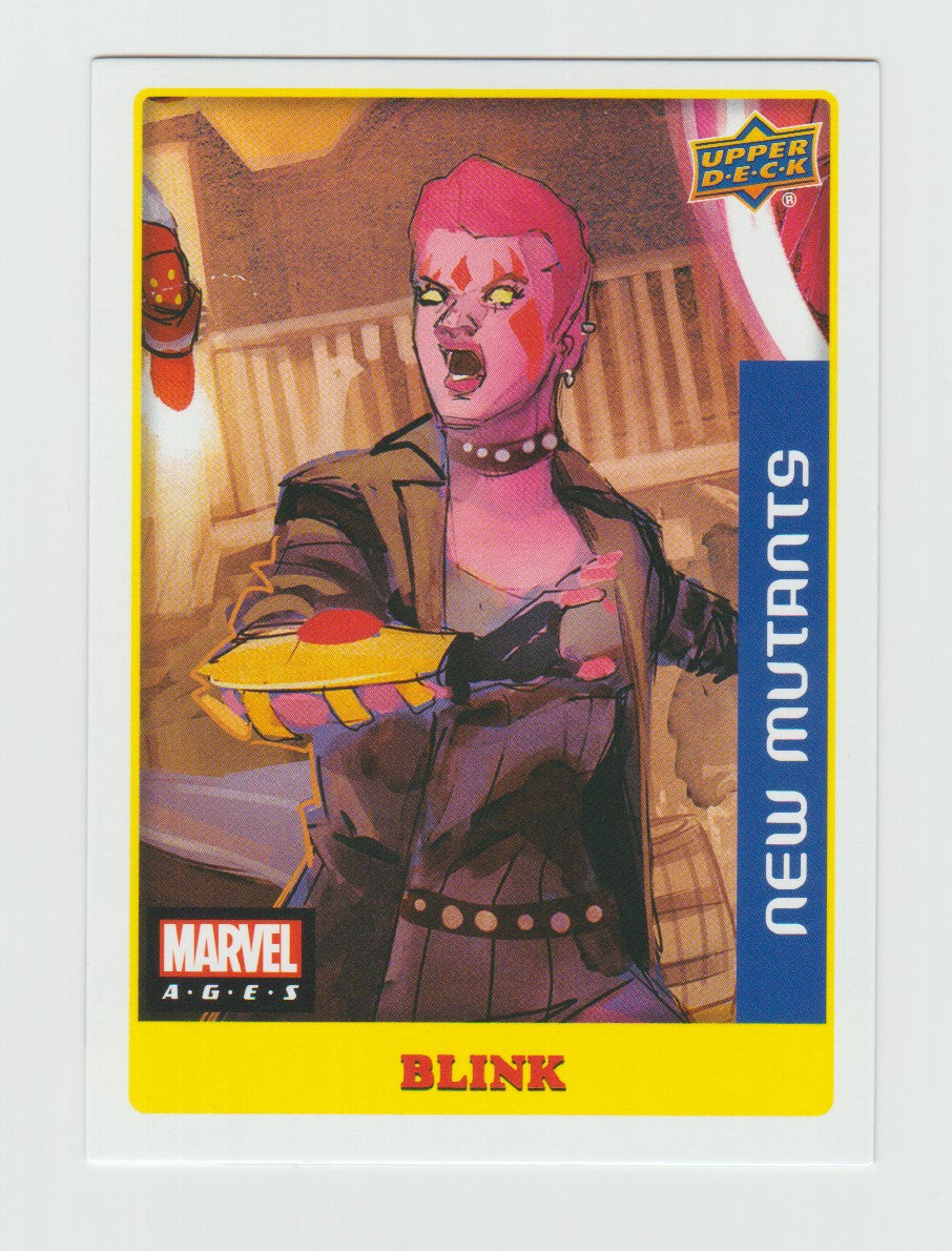 2020 Marvel Ages Stickers #84 Blink