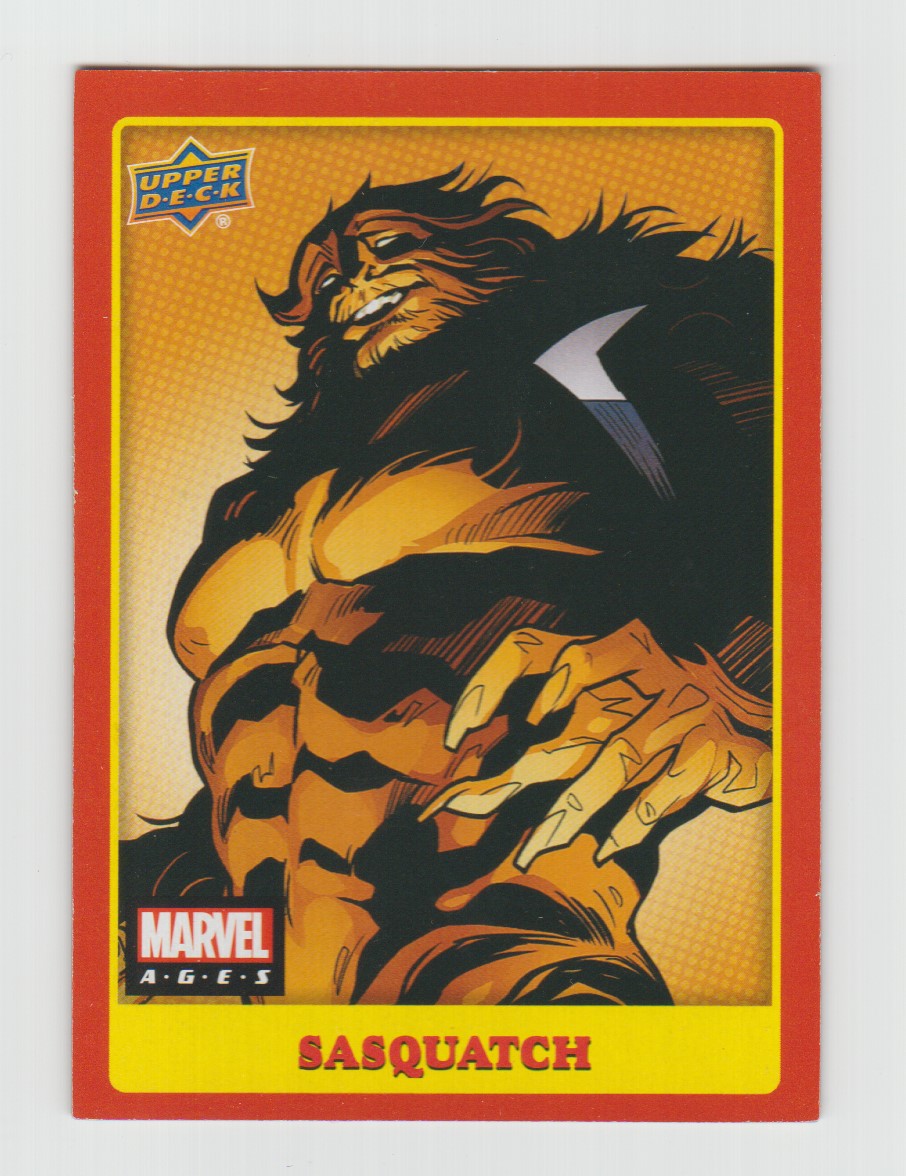 2020 Marvel Ages #152 Sasquatch