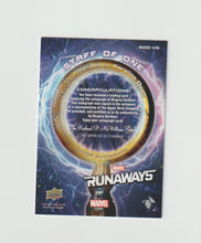 Load image into Gallery viewer, 2020 Marvel Runaways Staff of One Autographs #SOO-VG Virginia Gardner as Karolina Dean
