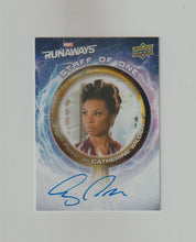 Load image into Gallery viewer, 2020 Marvel's Runaways Staff of One Autographs #SOO-AP Angel Parker as Catherine Wilder
