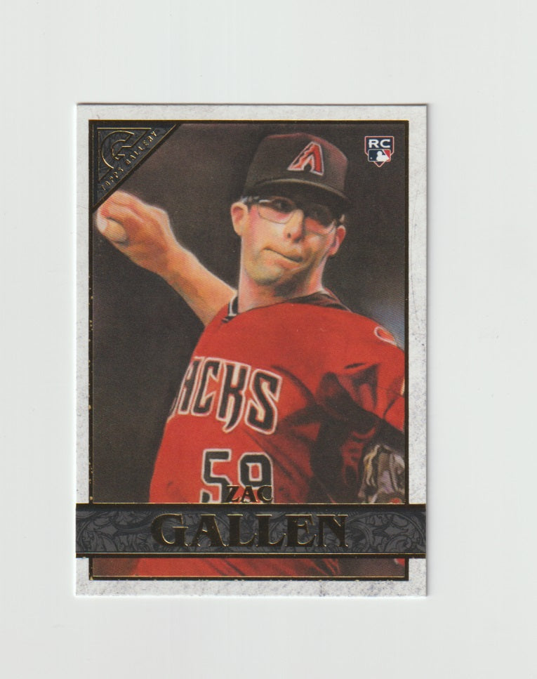 2020 Topps Gallery Rookie Card #98 Zac Gallen