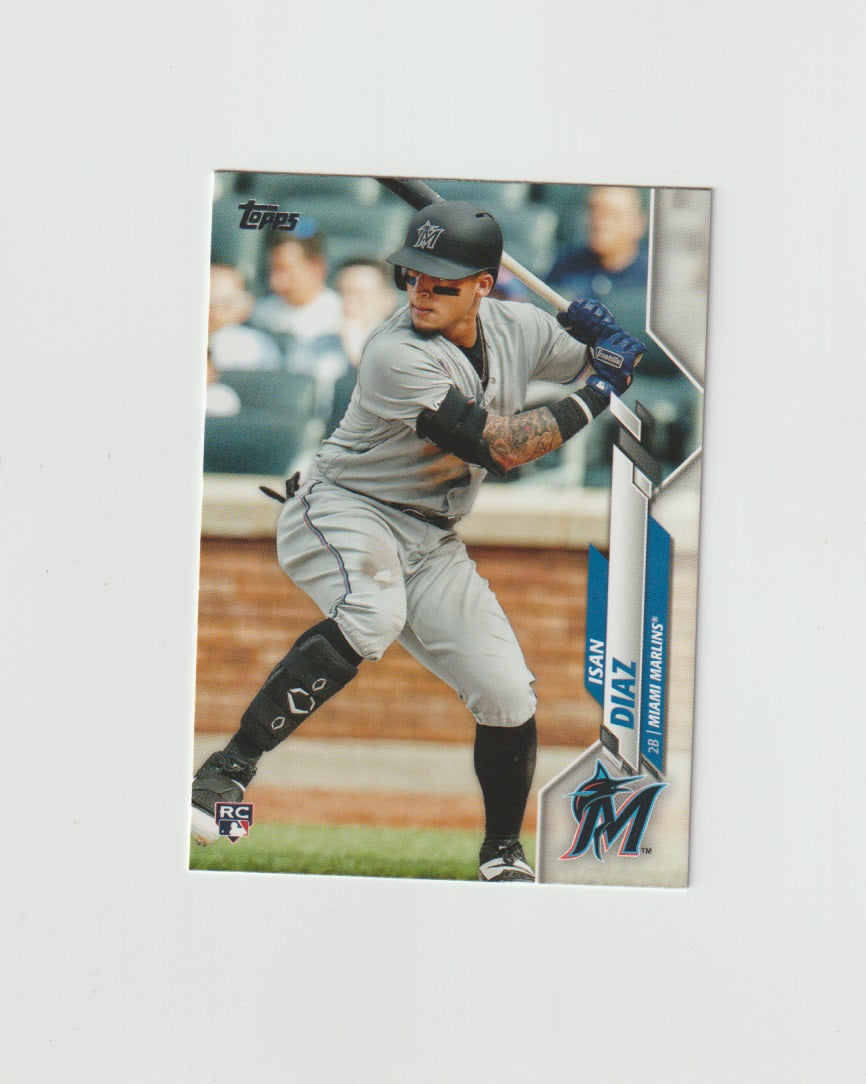 2020 Topps Rookie Card #278 Isan Diaz