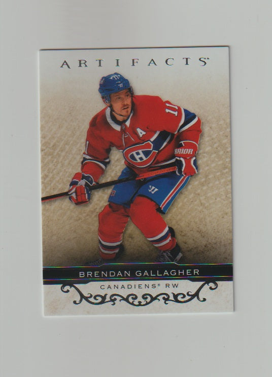 2021-22 Artifacts #64 Brendan Gallagher
