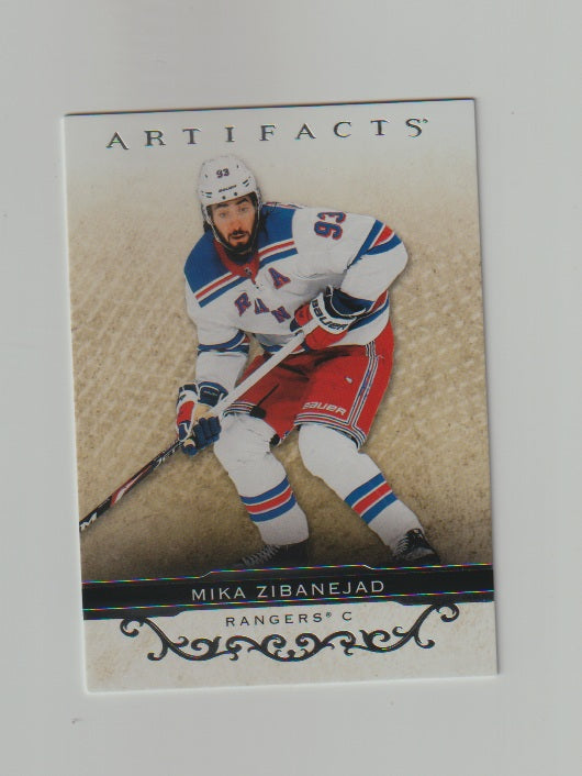 2021-22 Artifacts #69 Mika Zibanejad
