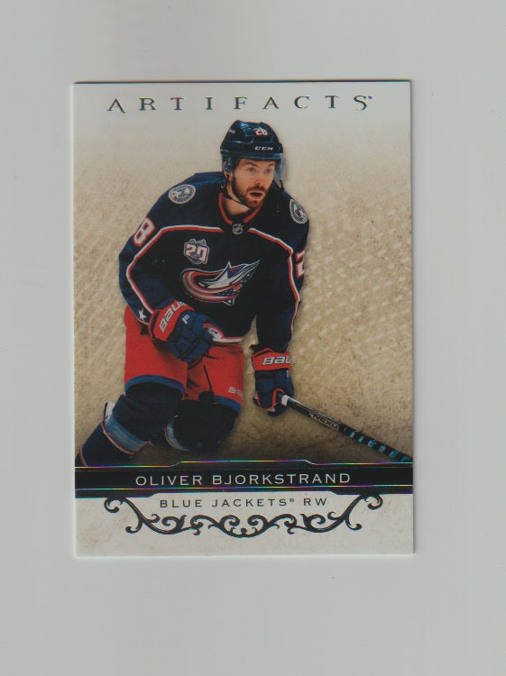 2021-22 Artifacts #74 Oliver Bjorkstrand