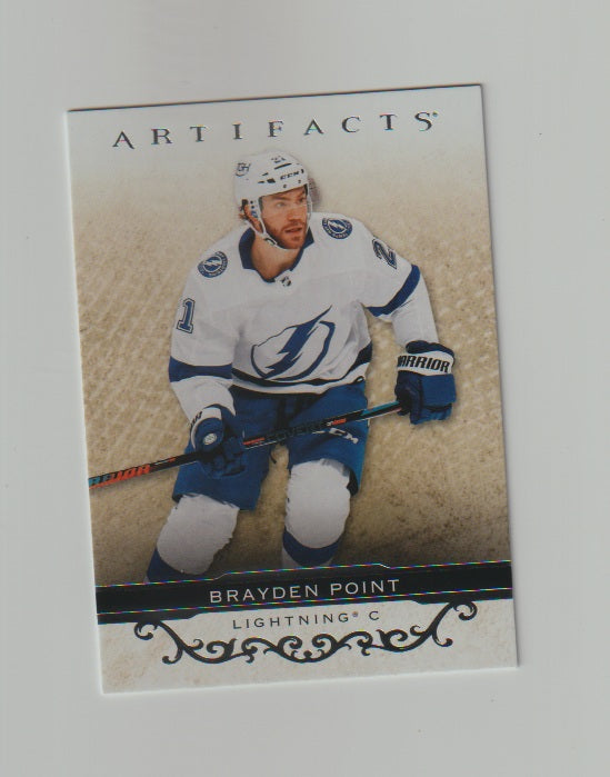 2021-22 Artifacts #86 Brayden Point