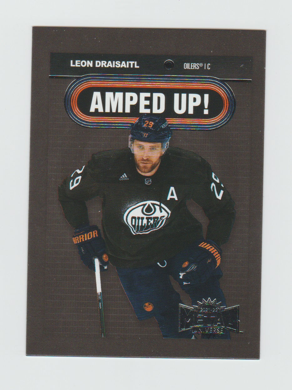 2021-22 Metal Universe Amped Up #AU-7 Leon Draisaitl