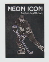 Load image into Gallery viewer, 2021-22 Metal Universe Neon Icon #NI-15 Auston Matthews
