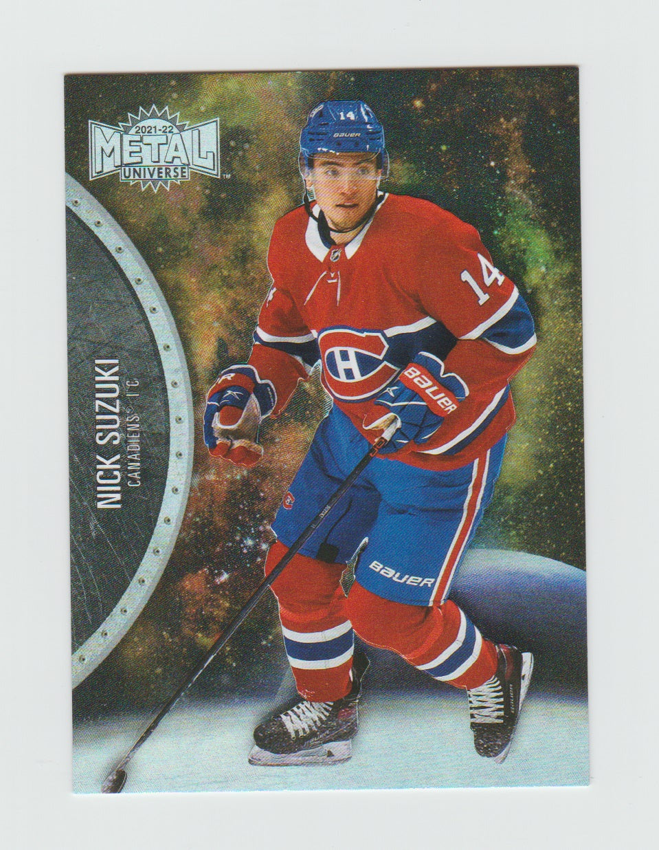 2021-22 Metal Universe Spectrum #12 Nick Suzuki