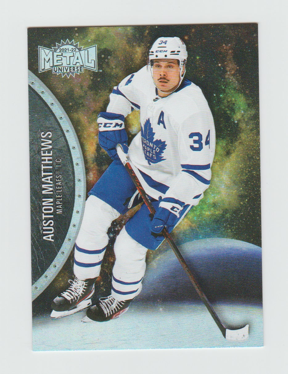 2021-22 Metal Universe Spectrum #25 Auston Matthews