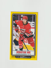 Load image into Gallery viewer, 2021-22 O-Pee-Chee OPC Premier Tallboys Yellow #P-11 Sebastian Aho
