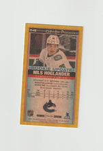 Load image into Gallery viewer, 2021-22 O-Pee-Chee OPC Premier Tallboys Yellow #P-48 Nils Hoglander
