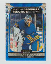 Load image into Gallery viewer, 2021-22 O-Pee-Chee Platinum Blue Surge #215 Ukko-Pekka Luukkonen
