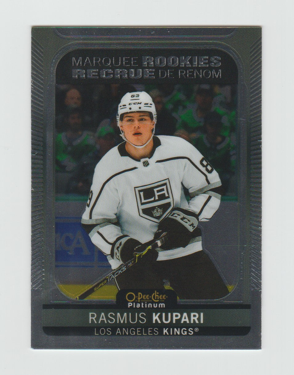 2021-22 O-Pee-Chee Platinum Marquee Rookies #232 Rasmus Kupari