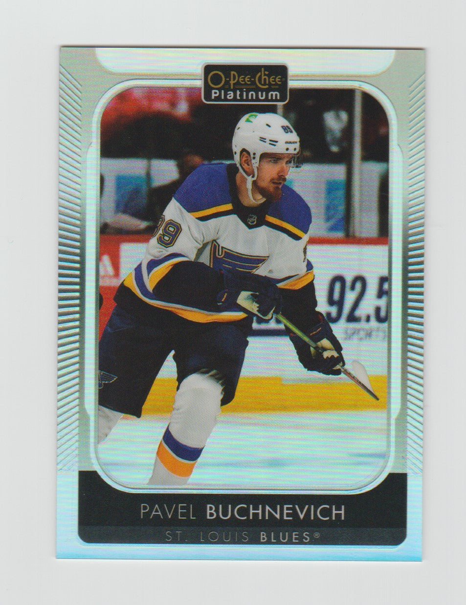 2021-22 O-Pee-Chee Platinum Rainbow #100 Pavel Buchnevich