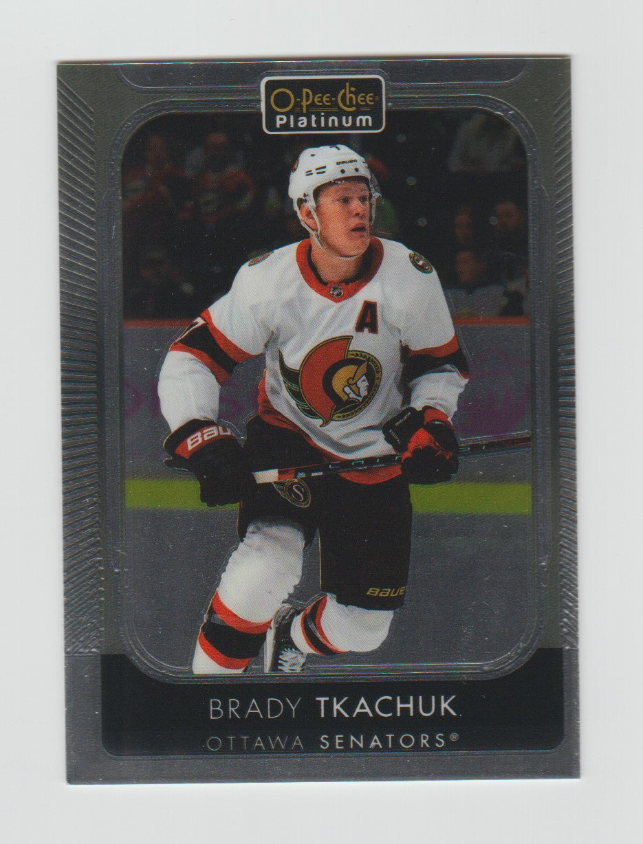 2021-22 O-Pee-Chee Platinum #139 Brady Tkachuk