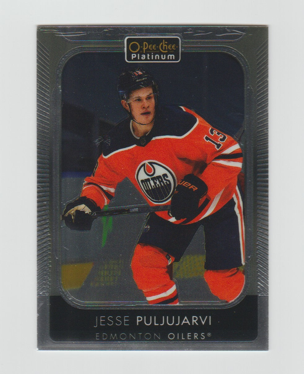 2021-22 O-Pee-Chee Platinum #148 Jesse Puljujarvi