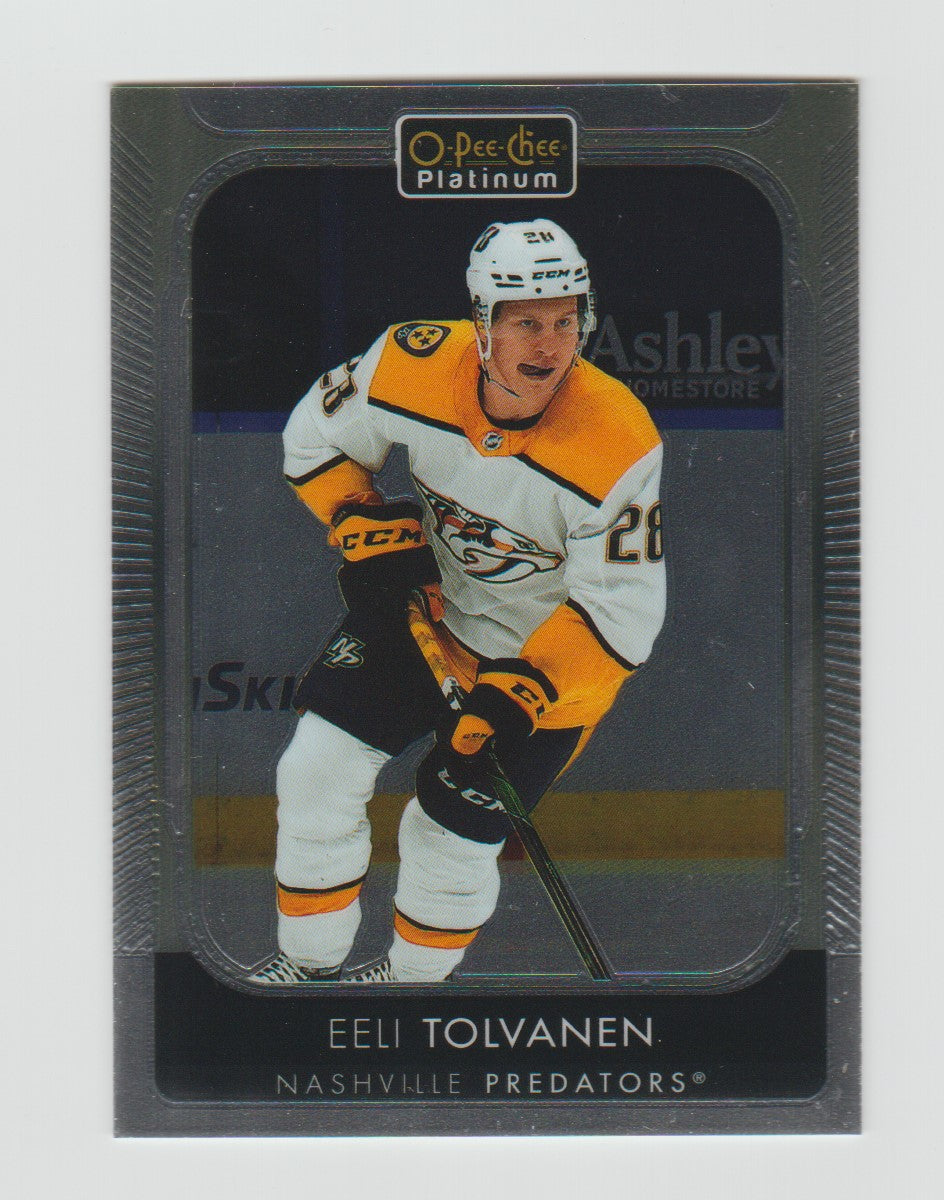 2021-22 O-Pee-Chee Platinum #150 Eeli Tolvanen