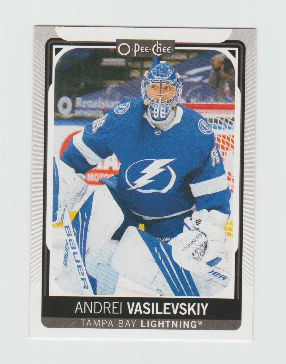 2021-22 O-Pee-Chee #33 Andrei Vasilevskiy