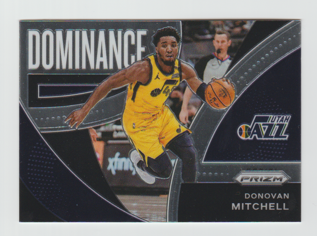 2021-22 Panini Prizm Dominance #11 Donovan Mitchell