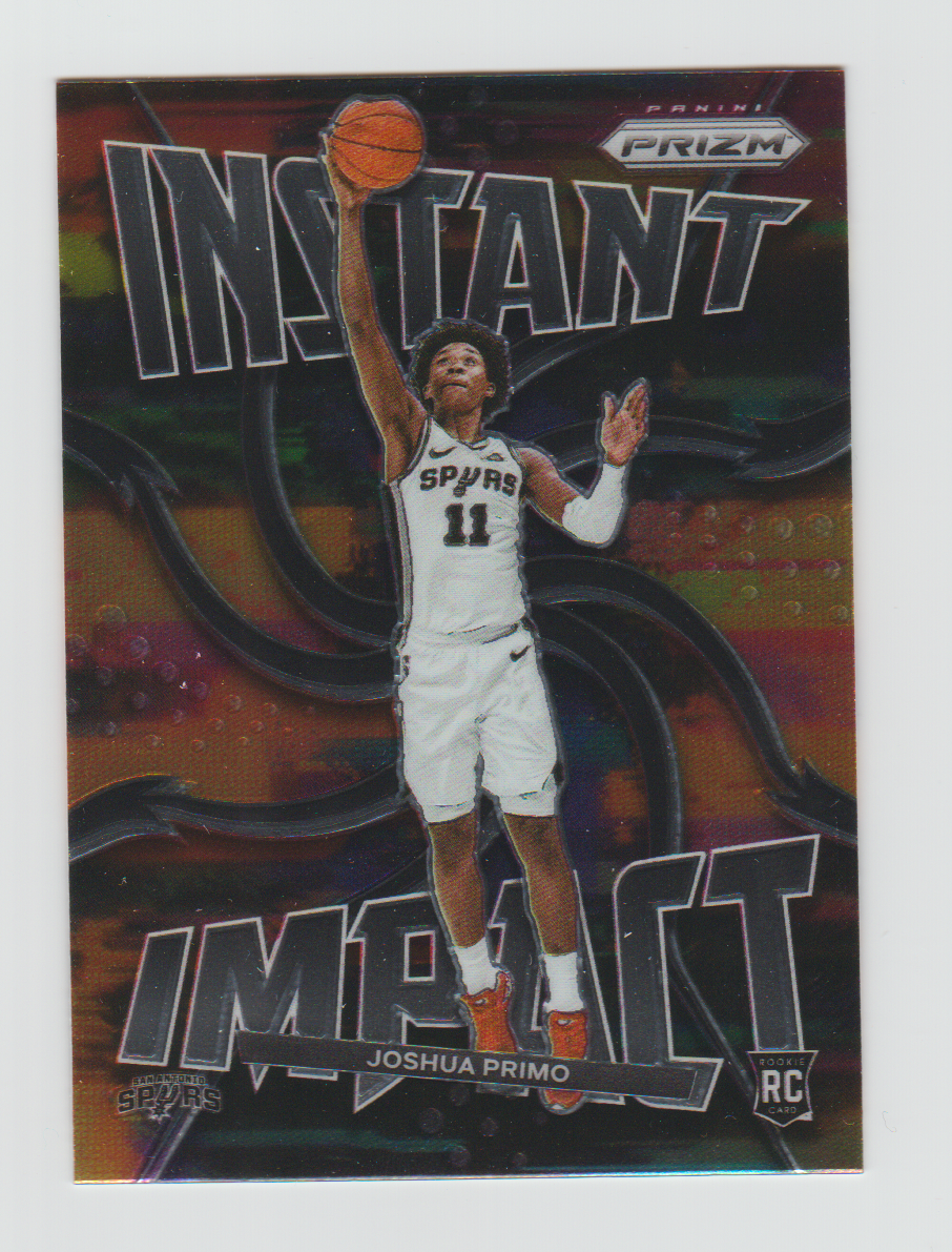 2021-22 Panini Prizm Instant Impact #12 Joshua Primo