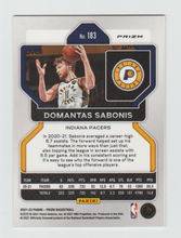 Load image into Gallery viewer, 2021-22 Panini Prizm Prizms NBA 75th Anniversary #183 Domantas Sabonis
