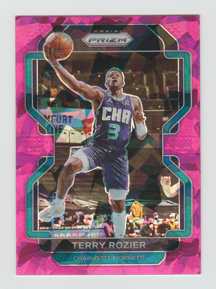 2021-22 Panini Prizm Prizms Pink Ice #152 Terry Rozier III