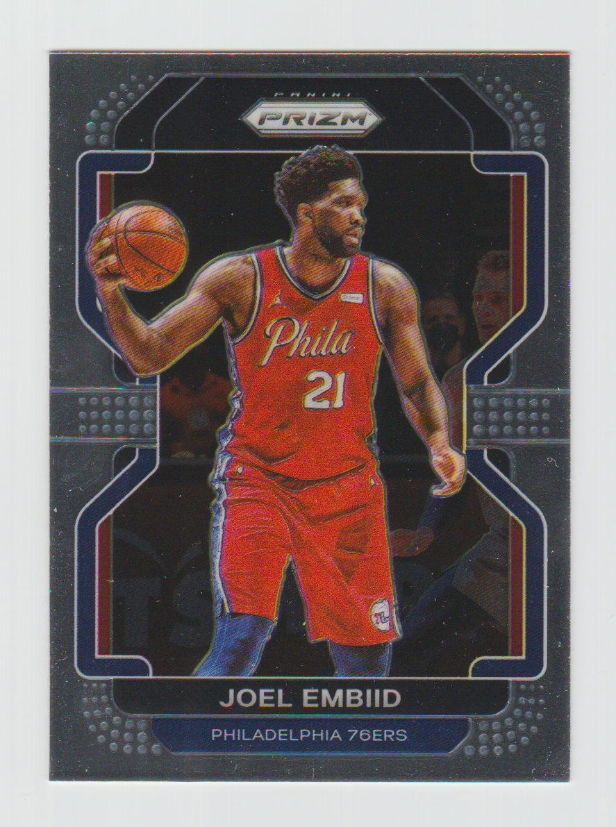 2021-22 Panini Prizm #176 Joel Embiid