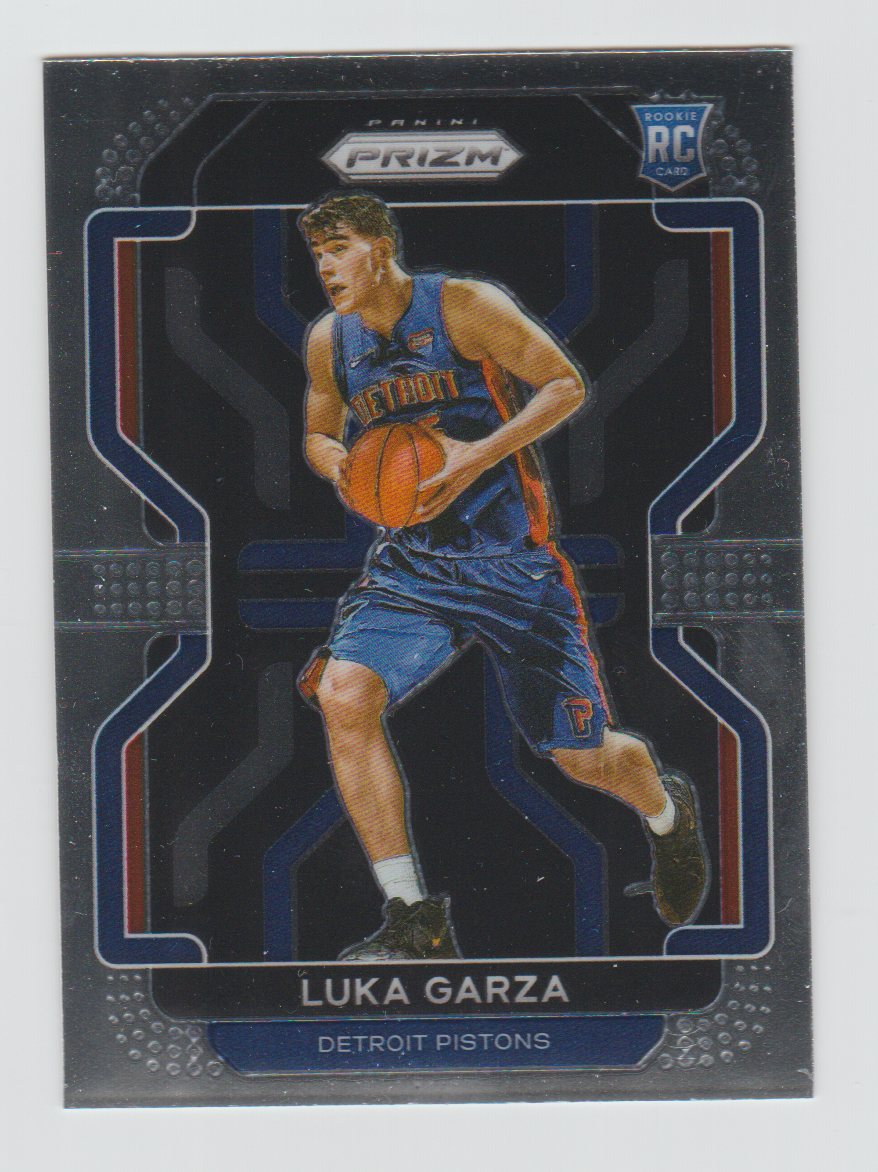 2021-22 Panini Prizm Rookie RC Card #303 Luka Garza