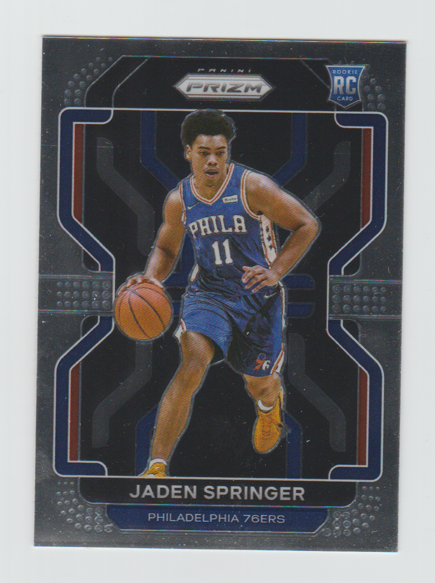 2021-22 Panini Prizm Rookie RC Card #317 Jaden Springer