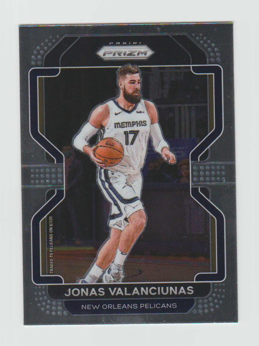 2021-22 Panini Prizm #62 Jonas Valanciunas