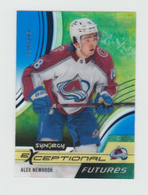 Load image into Gallery viewer, 2021-22 Synergy Exceptional Futures Blue #EF-AN Alex Newhook
