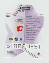 Load image into Gallery viewer, 2021-22 Synergy Star Quest #SQ-20 Johnny Gaudreau
