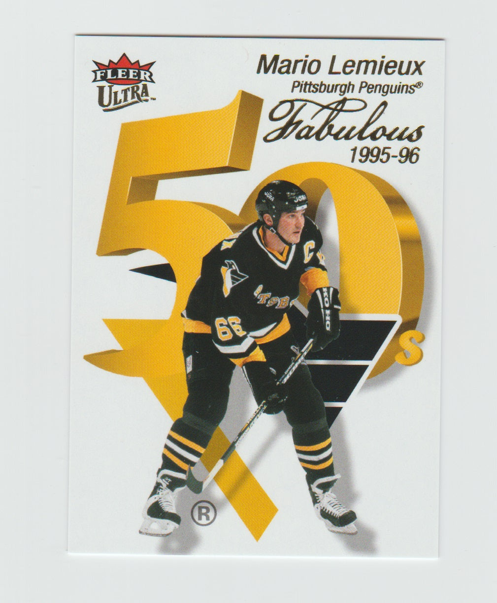 2021-22 Ultra Fabulous 50's #FF-50 Mario Lemieux