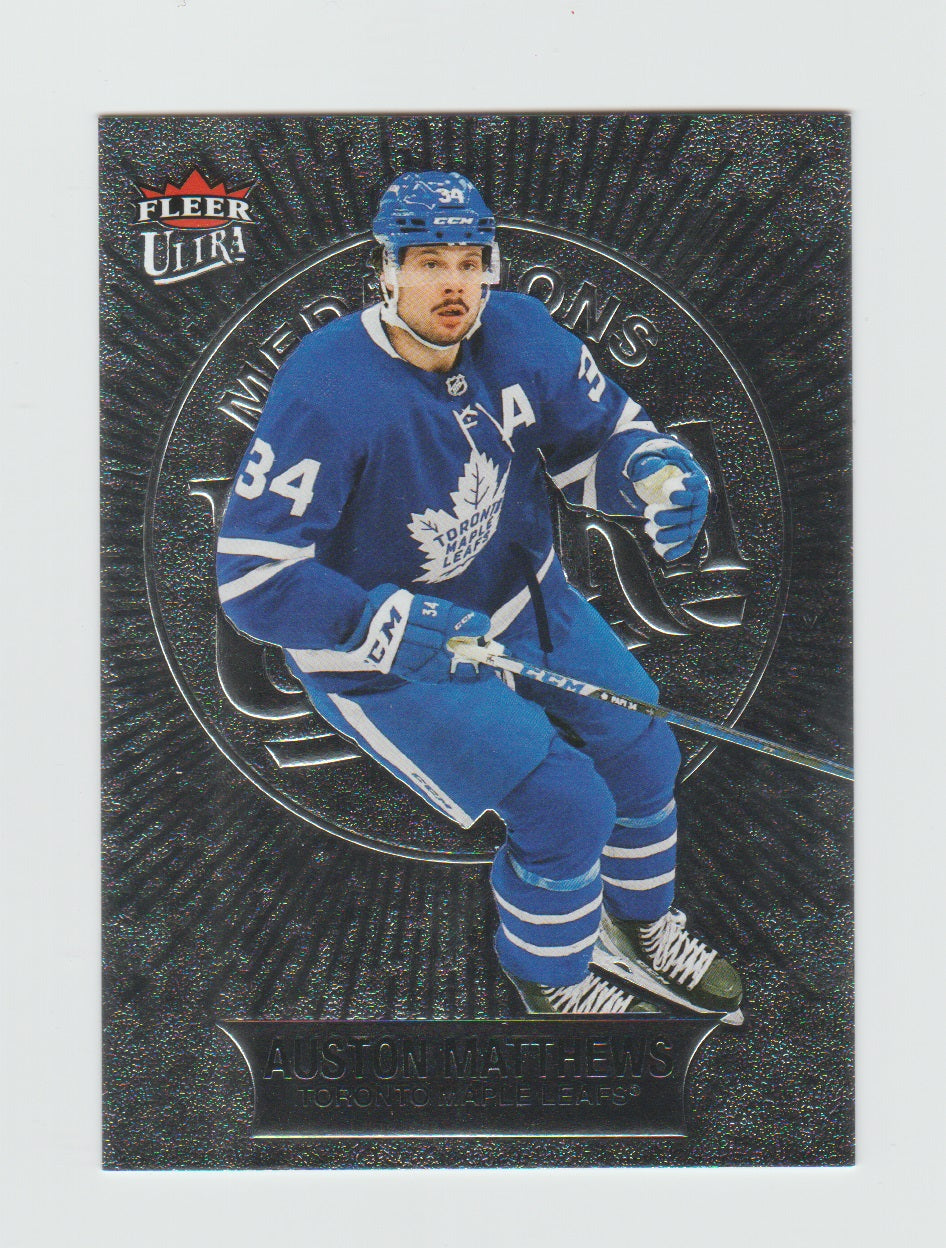 2021-22 Ultra Medallions #M-13 Auston Matthews