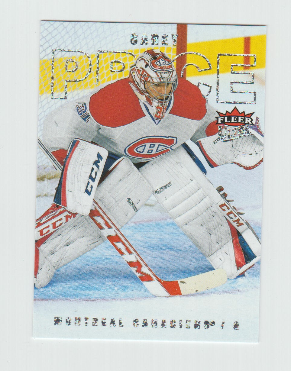 2021-22 Ultra Silver Foil #105 Carey Price