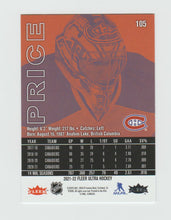 Load image into Gallery viewer, 2021-22 Ultra Silver Foil #105 Carey Price
