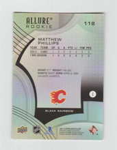 Load image into Gallery viewer, 2021-22 Upper Deck Allure Black Rainbow #118 Matthew Phillips
