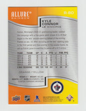 Load image into Gallery viewer, 2021-22 Upper Deck Allure Rainbow Orange Yellow #R-80 Kyle Connor
