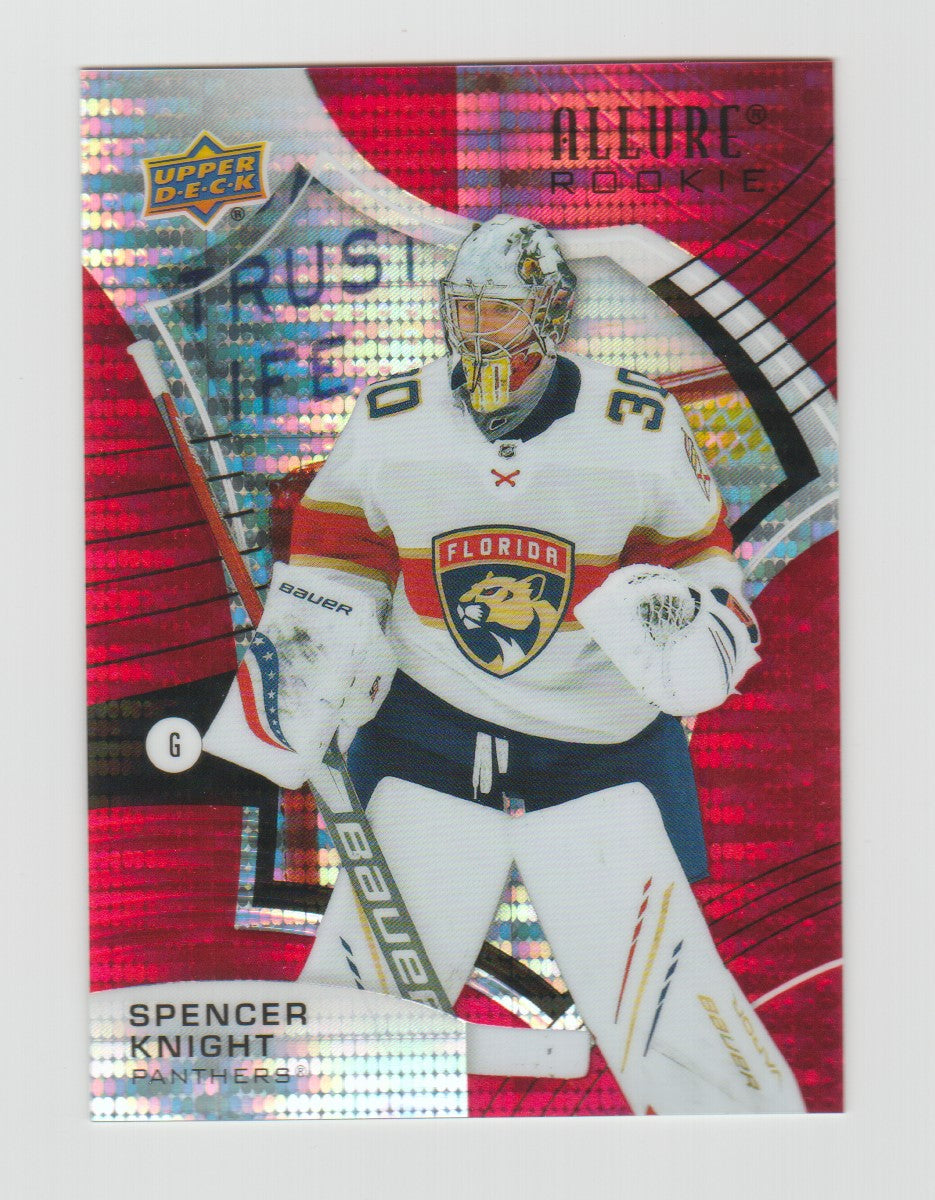 2021-22 Upper Deck Allure Red Rainbow #135 Spencer Knight