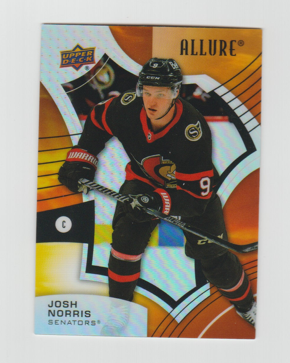 2021-22 Upper Deck Allure Sunrise #16 Josh Norris