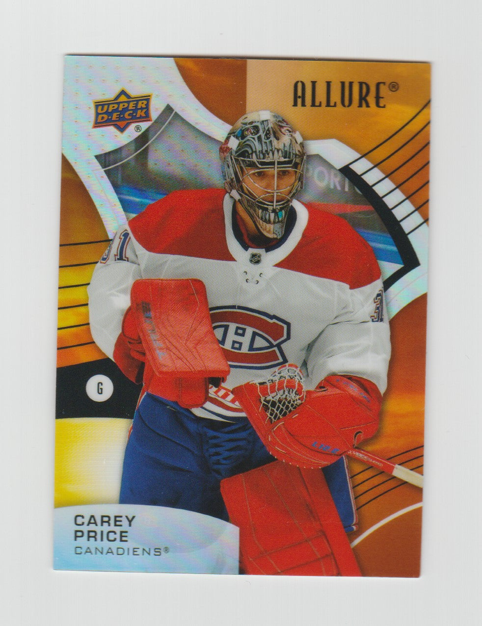 2021-22 Upper Deck Allure Sunrise #71 Carey Price