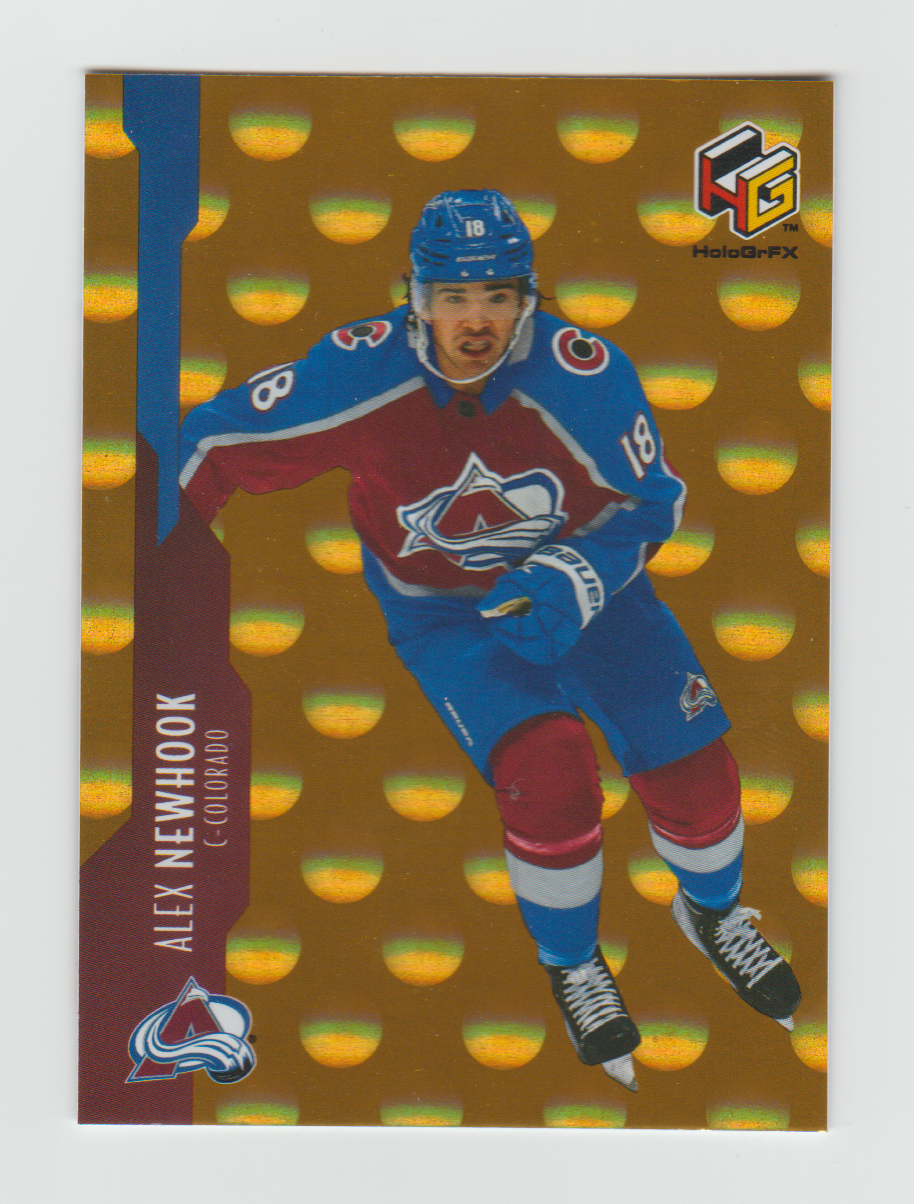 2021-22 Upper Deck HoloGrFx Rookies Gold #HG-7 Alex Newhook