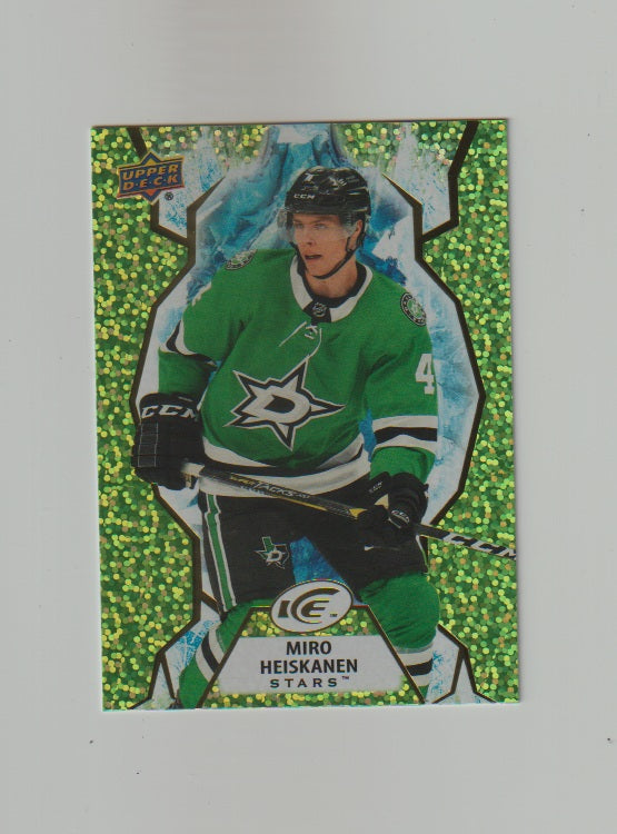 2021-22 Upper Deck Ice Green #9 Miro Heiskanen